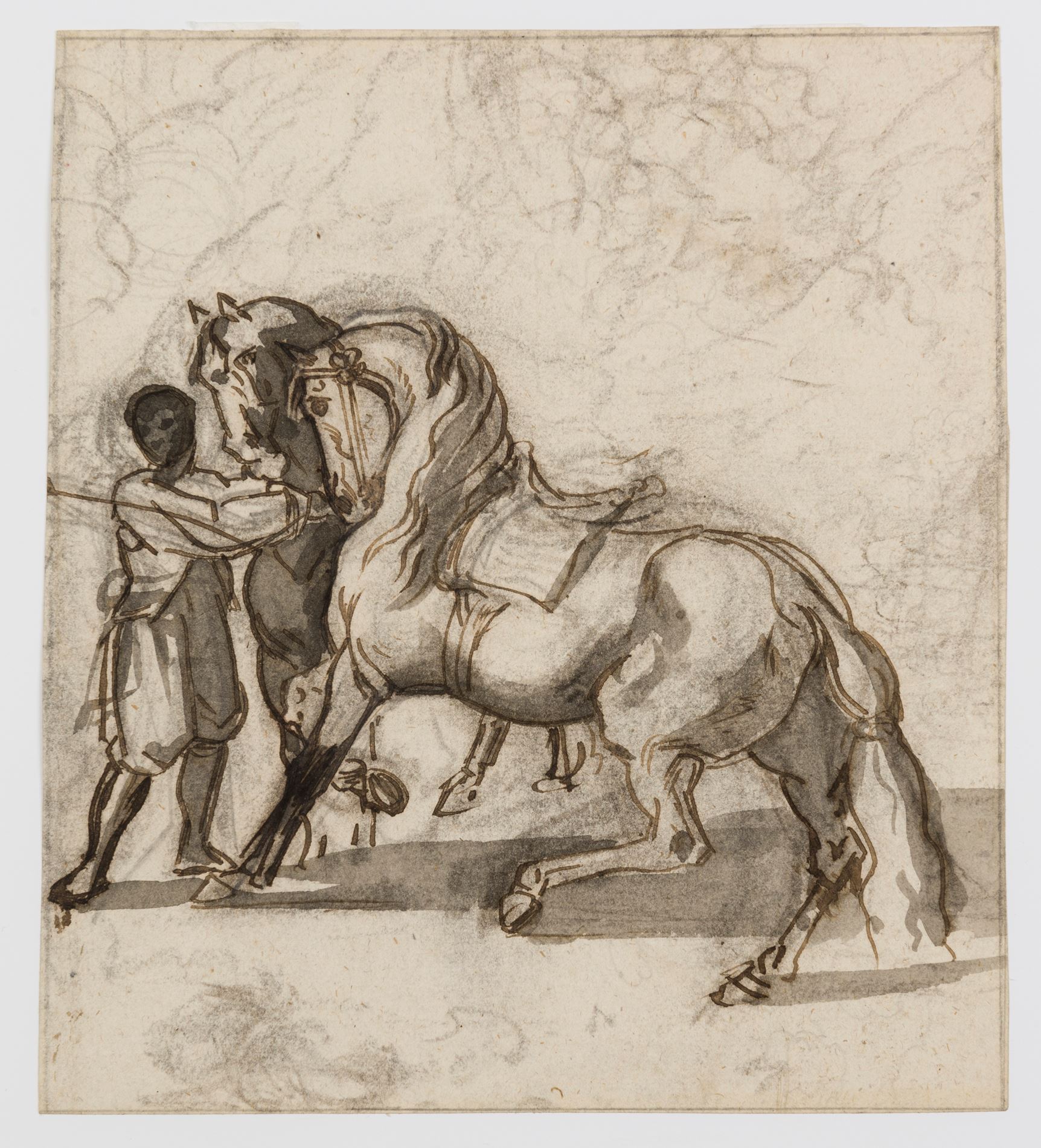 Теодор Жерико рисунки лошадей
