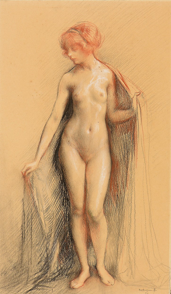 Nude Standing Female