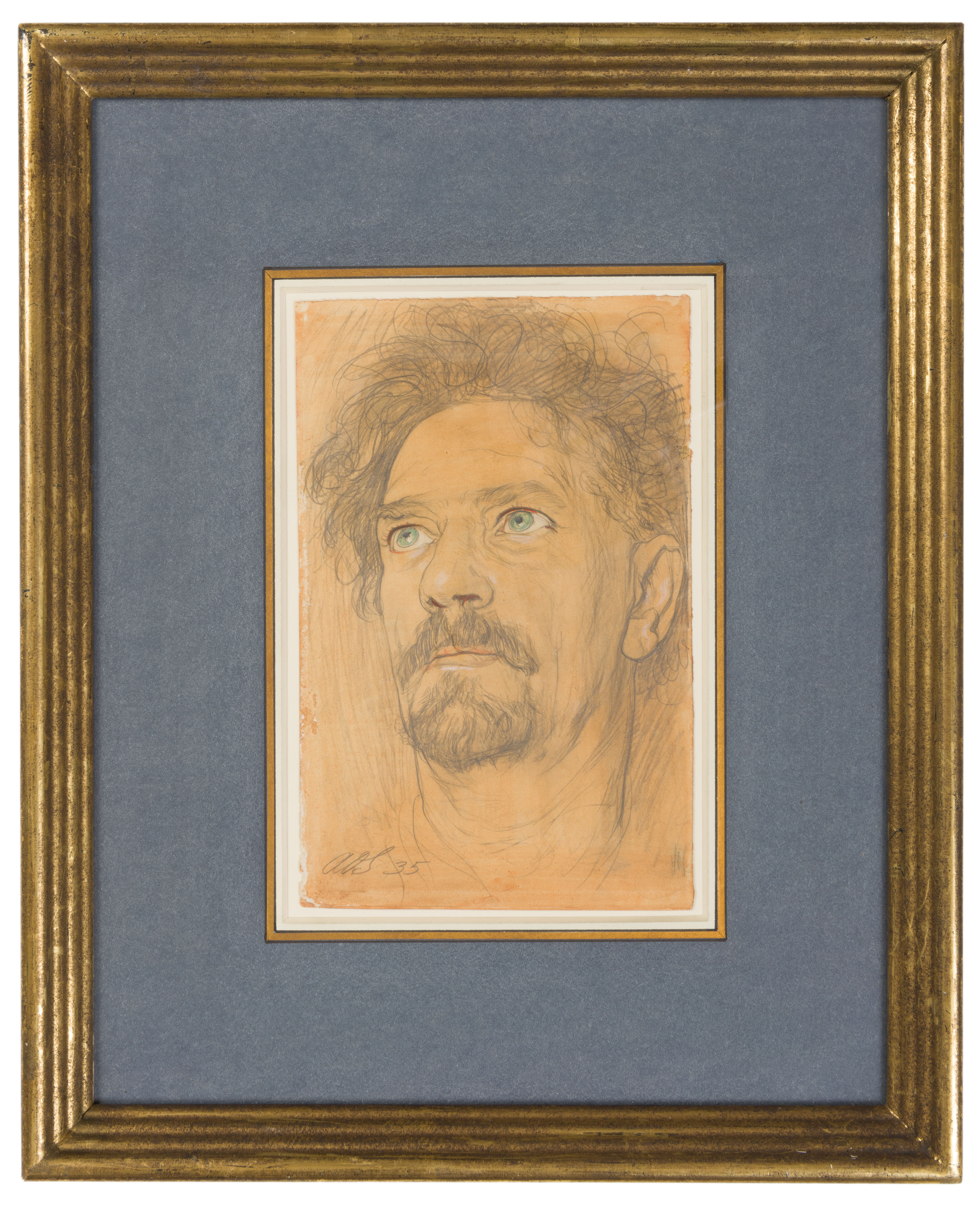 Austin Osman SPARE (London 1886 - London 1956) - Self Portra