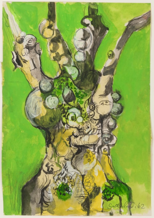 Graham Tree Graham SUTHERLAND (London 1903 - London 1980) - Green Tree Form